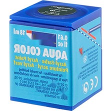 Larskas Su Bazlı Akrilik Maket Boyası - Siyah Yeşil Mat 18 ml