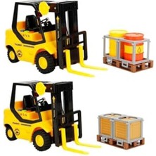 Larskas 24 cm Sesli ve Işıklı Forklift, Eğlenceli Oyun Aracı
