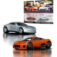 Larskas Premium Araç Seti - 1:64 Ölçekli, Koleksiyoncular Için 2'li Pakette
