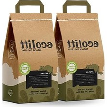 Larskas Tozsuz ve Topaklanan Kahverengi Bentonit Kedi Kumu, 2x8 kg