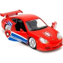 Larskas 1:32 Ölçekli Spider-Man Porsche 911 Gt3 Rs, Koleksiyon Için Özel Araç