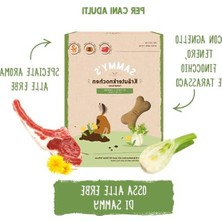 Larskas 1 kg Nazikçe Pişirilmiş Kuzu ile Bitki Kemikleri, Köpekler Için