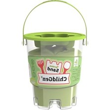 Larskas Yeşil Renkli Doğal Oyun Kumu, 500 gr Paket
