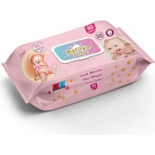 3 Adet Pafilya Islak Havlu Baby 90' Lı