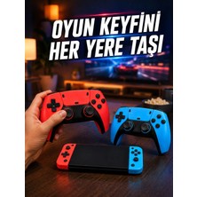 Mini Oyun Konsolu Çift Kablosuz Kontrolcü Hdmı Bağlantılı Oyun Cihazı Midastech