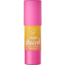 Larskas Şeftali Tonlu Stik Allık, Miss Beauty Glow Stick Blusher No: 01