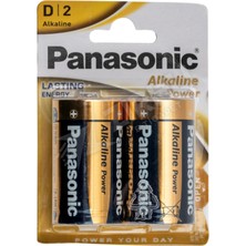 Panasonic Alkalin Power Büyük 2'li