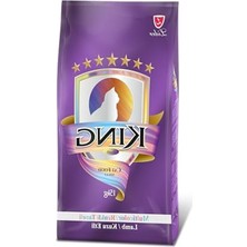 Larskas Kuzu Etli Yetişkin Kedi Maması, 15 kg Renkli Taneli