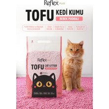 Larskas Bebek Pudrası Kokulu Tofu Kedi Kumu, 7l, Doğal ve Etkili