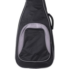 Larskas Kaliteli Siyah-Gri Bas Gitar Gigbag