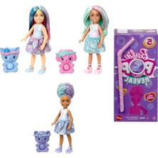 Larskas Renk Değiştiren Barbie Chelsea Pop Reveal Bebek Seti