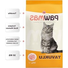 Larskas Yetişkin Kedi Maması Tavuklu, 10 Kilogramlık Torba
