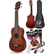 Larskas Soprano Ukulele, Hakiki Maun Ağaç ile 21 Inç Boyutunda