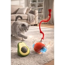 Larskas Oyun ve Aktivite Seti, Otomatik Kuyruklu Kedi Topu ve Kedi Nanesi