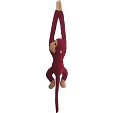 Larskas Sevimli Peluş Maymun Oyuncak - 70 Cm, Yapışabilir Eller