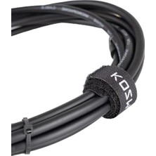 Larskas Stereo 6.35MM Kablo, 3m Uzunluk, Esnek Kullanım