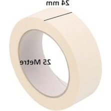Larskas 2 Adet Maskeleme Bandı, 24MM x 25M