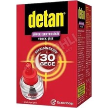 4 Adet Detan 30 Gece Elektrolikit Yedek
