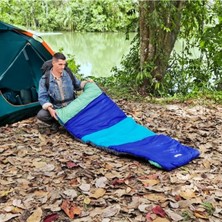 Larskas 2'si 1 Arada Uyku Tulumu ve Hava Yastığı - 80 x 29,5 x 3,5 Inç