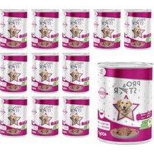 Larskas Yetişkin Köpekler Için Biftekli Yaş Mama 400 gr x 12 Adet