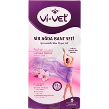 5 Adet Vi-Vet Sir Ağda Bandı Pudralı