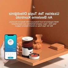 Larskas Wi-Fi Akıllı Otomatik Mama Kabı - 3l Kapasite