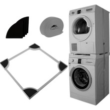 Larskas Çamaşır Makinesi Kurutma Makinesi Istifleme Kiti Tüm Markalar ile Uyumlu Ayarlanabilir, Gri - Inox Modelleri ile Uyumlu          [enerji Sınıfı A]