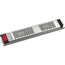 Larskas Şerit LED Trafosu, 12V Ince Güç Kaynağı, Alüminyum Gövde ile Uyumlu