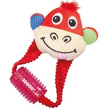 Larskas Renkli Monkey Tugger Köpek Oyuncağı