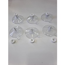 Larskas Ata Home Cama Yapışan Vakum Vantuz Öpücük 6 Adet