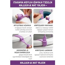 Larskas Klozet Kapağı Hijyen Aparatı - El Değmeden Kullanım Için