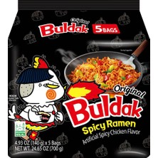 Buldak Samyang 5'li Orijinal Acılı Ramen Hazır Noodle