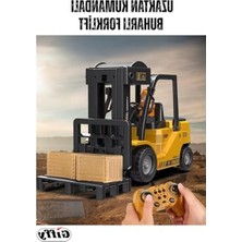 Larskas Uzaktan Kumandalı Forklift Iş Makinesi, Ses Efektli ve Şarjlı