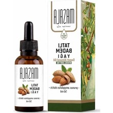 Larskas Soğuk Pres Tatlı Badem Yağı, Nemlendirici Cilt Bakım Yağı, 50ML