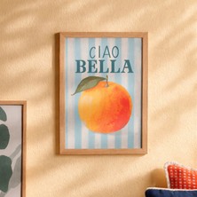 Matmel Deco Ciao Bella Duvar Panosu - Renkli - 30X40 cm
