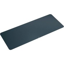 Larskas Gri Renkli Desk Mat, 100X40 cm Ölçülerinde, Ofis Için Uygun