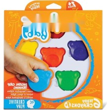 Larskas 6'lı Renkli Teddy Bebek Crayons - 1 Yaş ve Üzeri