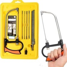 Larskas 7 Parça Mini El Testere Seti, Metal ve Ahşap Kesim Için