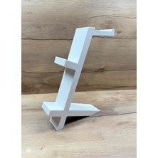 Larskas Ps5 Oyun Kolu ve Kulaklık Dikey Standı, Beyaz Renk