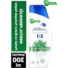 Larskas 2'si 1 Arada Kepeğe Karşı Etkili Şampuan ve Saç Bakım Kremi - 300 ml