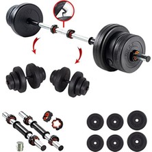 Larskas Multifonksiyonel Halter ve Dambıl Seti, Ağırlık Fitness Için