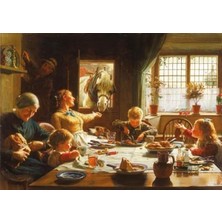 Larskas 1000 Parça Aile Temalı Puzzle: Eğlenceli Zihin Geliştirici Oyun