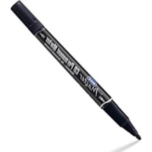 Larskas Kalıcı CD Marker, Siyah, Çift Uçlu