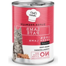 Larskas Ezme Kuzu Etli Kedi Maması, 400 G x 12 Adet, Hipoalerjenik