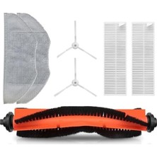 Larskas Mi Robot Vacuum Mop Essential 2 In 1 (G1 / Mjstg1) Robot Süpürge Yedek Parça Seti, Xiaomi ile Uyumlu Vacuum Mop Essential 2 In 1 (G1 / Mjstg1) Hepa Filtre,fırça Mop Paspas Yedek Parça Seti-7 Parça