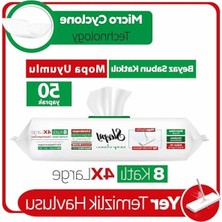 Larskas Beyaz Sabun Katkılı Yer Temizlik Havlusu - Uyumlu Mopa