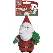 Larskas Güvenli ve Toksik Olmayan Köpek Oyuncağı, Christmas Santa