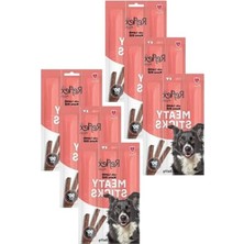 Larskas 3X11GR Kuzu Etli Köpek Ödül Çubuğu, Altılı Paket