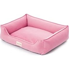 Larskas Pembe Renkli Yüksek Kaliteli Kedi ve Köpek Yatağı S 60X75CM