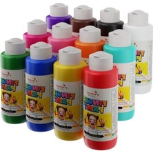 Larskas 12 Renkli Parmak Boyası Seti - 12X120ML